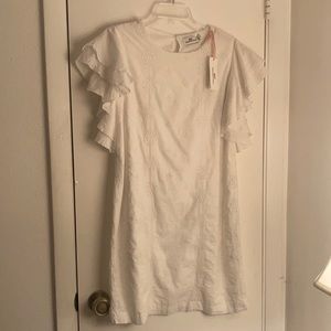 Vineyard Vines eyelet flutter sleeve dress sz 6